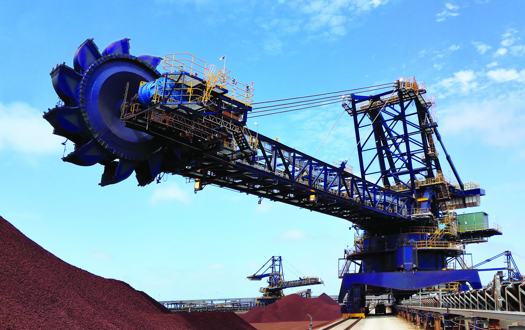 14400噸每小時(shí)堆取料機(jī)(出口澳大利亞)